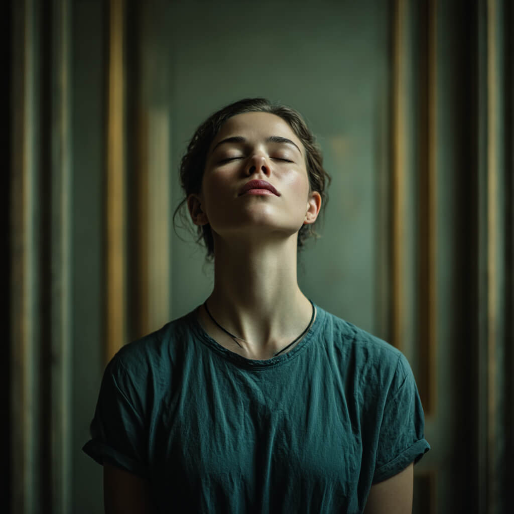 Die Zentren im Human Design - Frau in wacher Haltung - Dr. Birgit Greiner