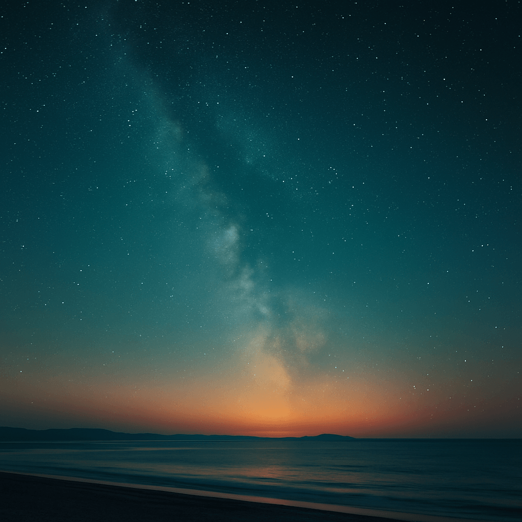 Das Bild symbolisiert die Human Design Transite, die kosmische Ordnung und die Verbindung von Himmel und Erde.