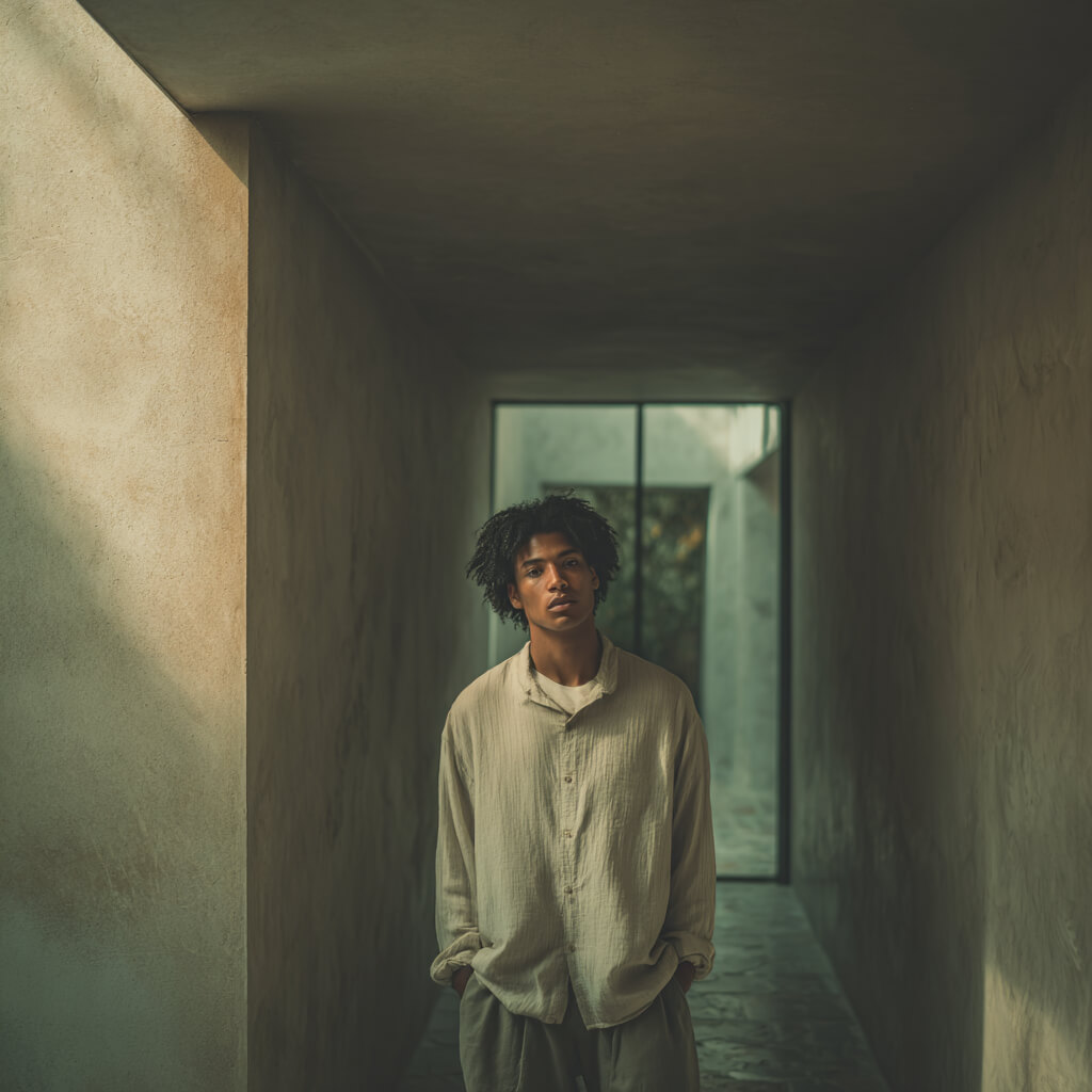 Die Reaktion der Generatoren im Human Design - Mann in wacher Haltung - Dr. Birgit Greiner