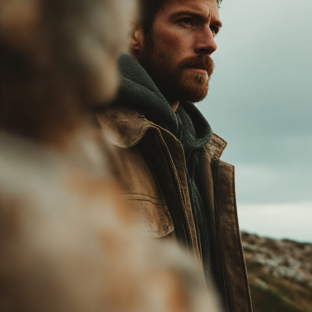 Milzzenturm im Human Design - Mann blickt instinktiv in die Weite - Dr. Birgit Greiner