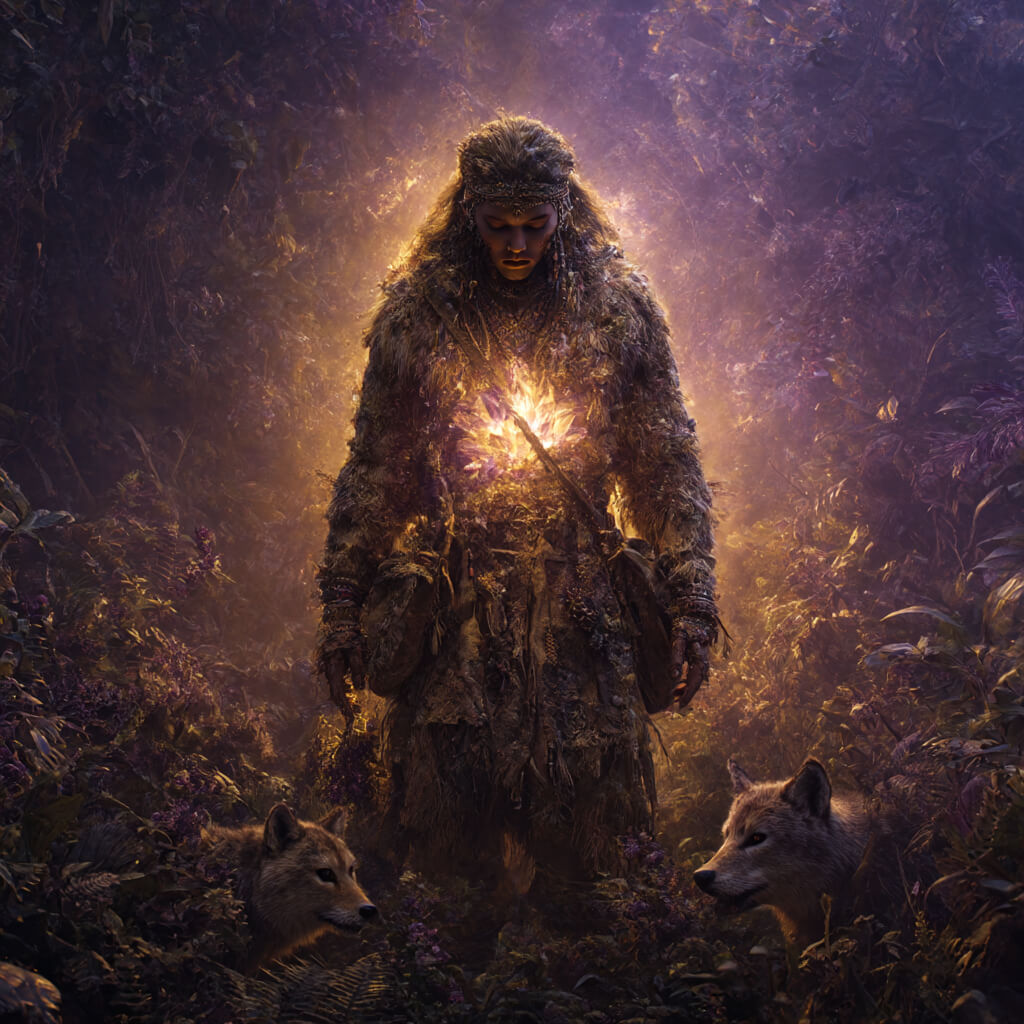 Milzzentrum - Schamane im Wald - Überleben und Instinkt im Human Design - Dr. Birgit Greiner