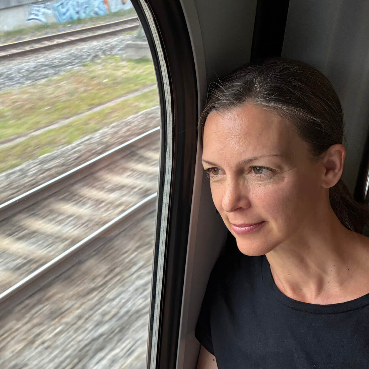 Wenn die Sprache fehlt - Dr. Birgit Greiner im Zug